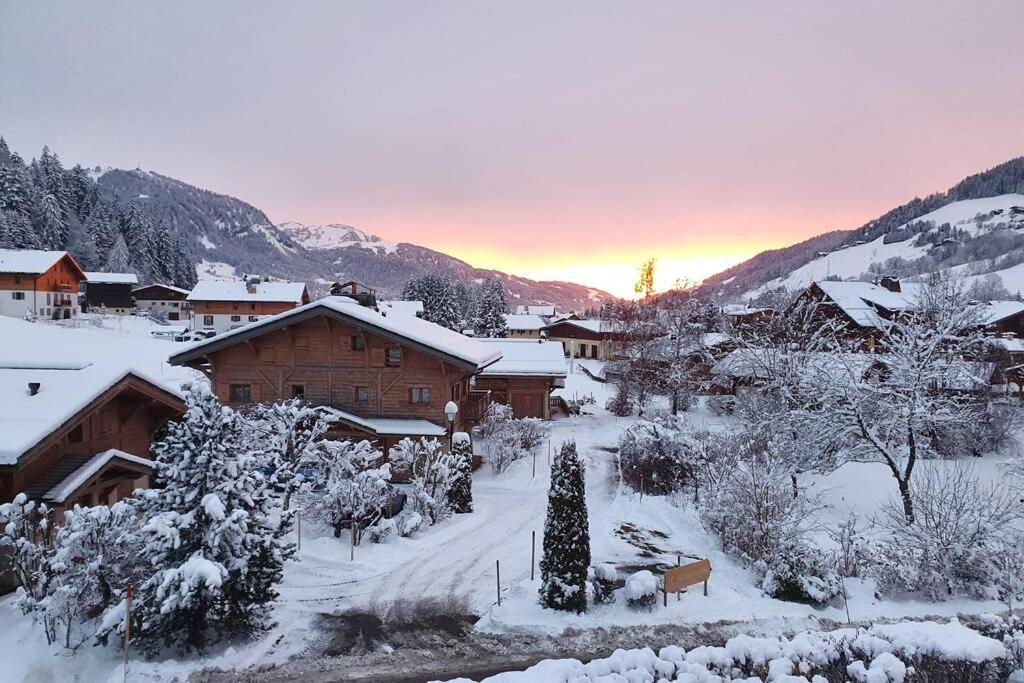 *** Le Refuge *** Logement Standing Megeve Demi-Quartier 외부 사진